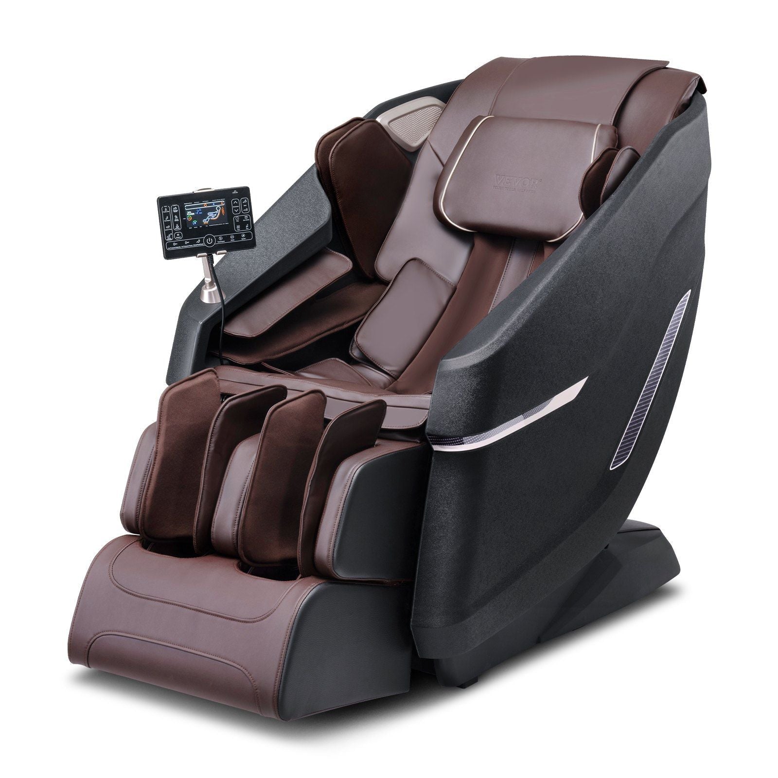 VEVOR Full Body SL-Track Zero Gravity Massage Chair with Airbags, Foot Roller, Heat & Bluetooth