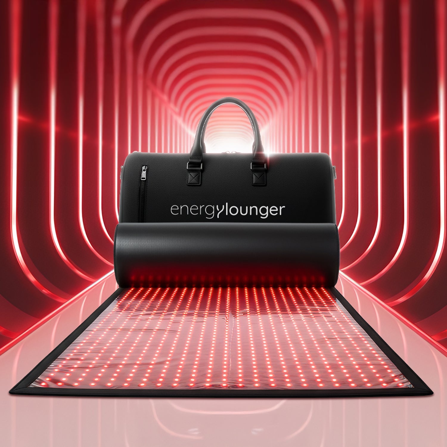 EnergyLounger Full-Body Red & Infrared Light Blanket with Travel Carry Case